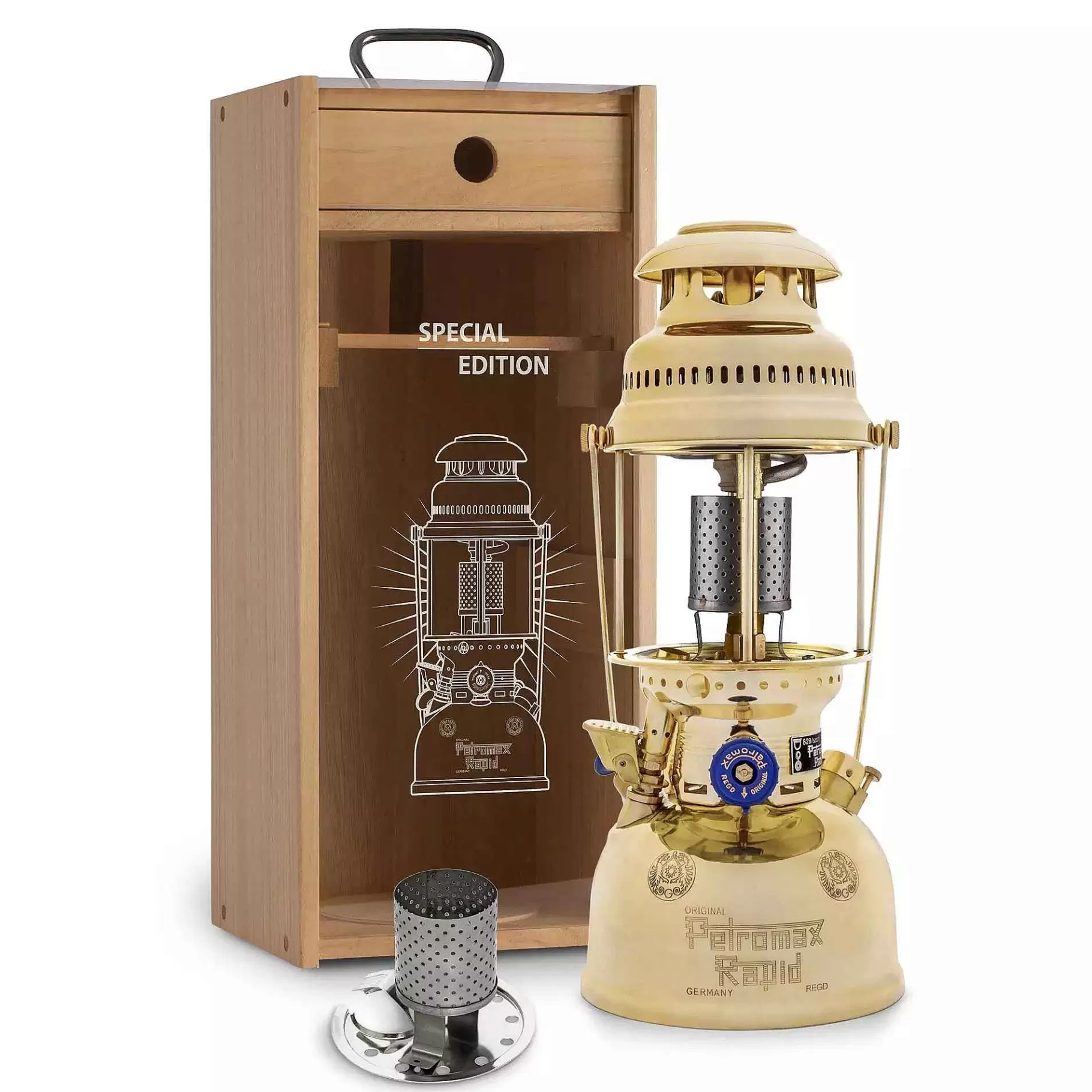 Petromax Placa Deflectora Y Radiador De Edicion Especial Hk500 | Hk500